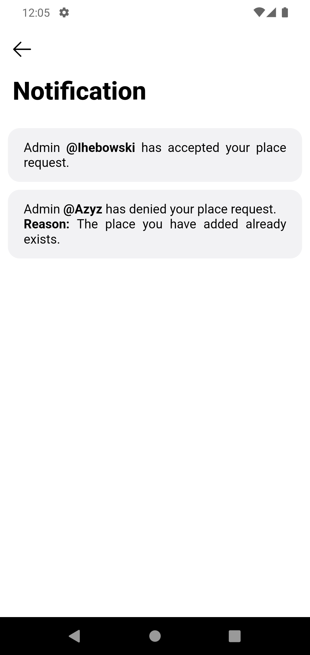ExploreEase Notifications