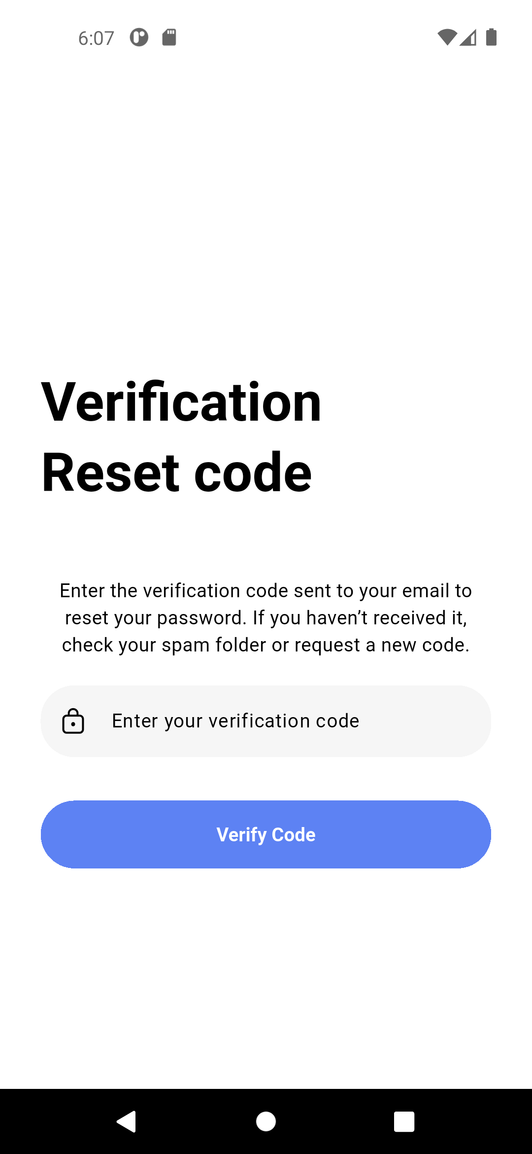 Verification Code