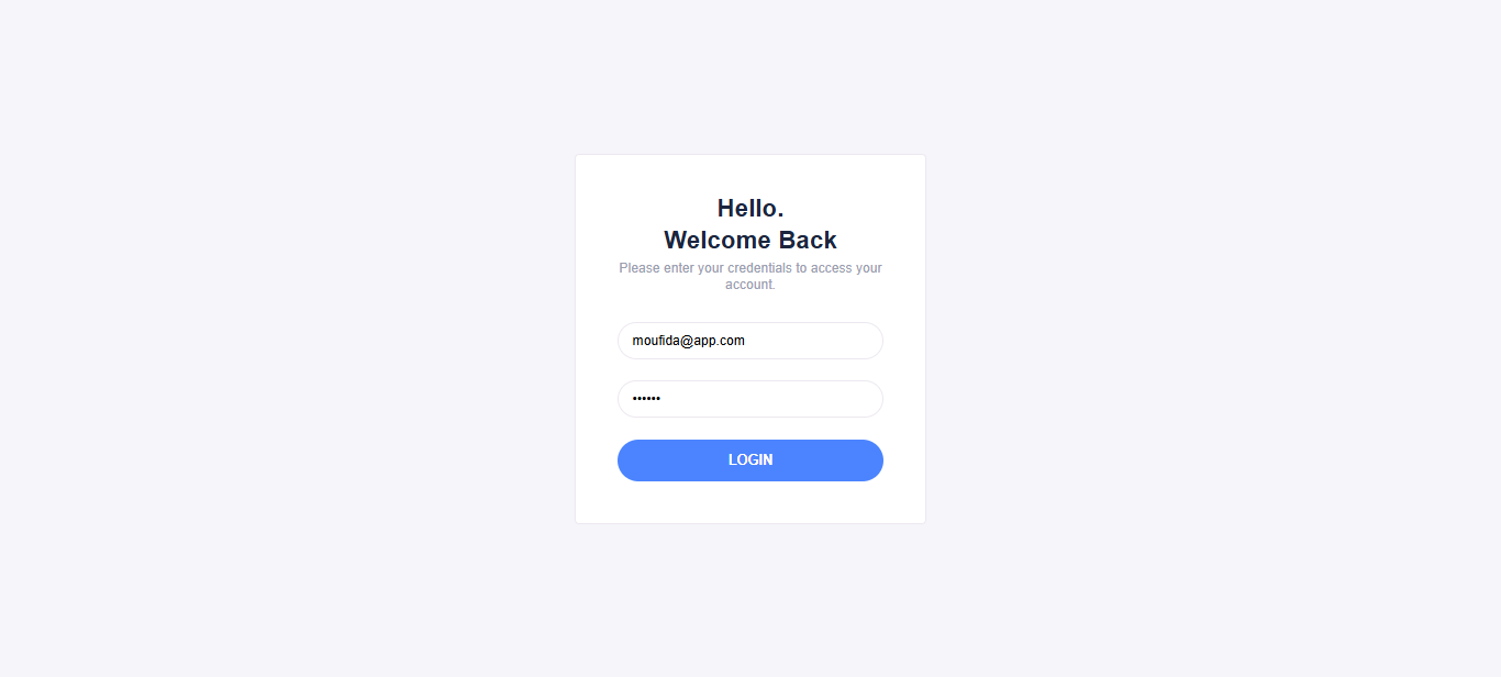 Web Login