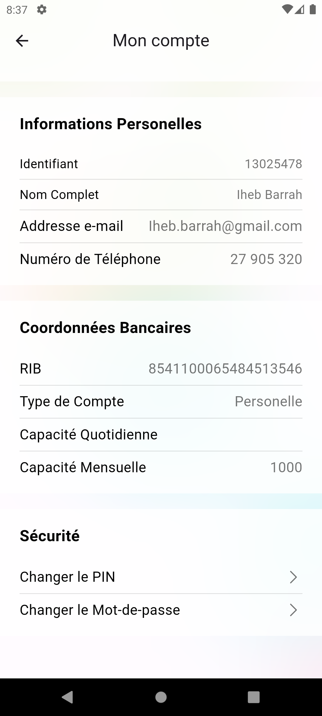 IZI Payment Profile 2